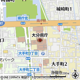 九州労働金庫大分県庁支店周辺の地図