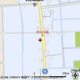 佐賀県小城市芦刈町芦溝878周辺の地図