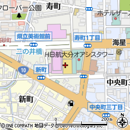 日本賃貸保証株式会社大分支店周辺の地図
