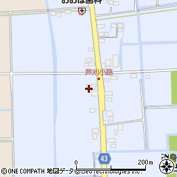 佐賀県小城市芦刈町芦溝878-7周辺の地図