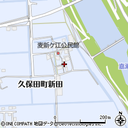 佐賀県佐賀市久保田町大字新田90周辺の地図