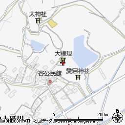 佐賀県小城市牛津町上砥川2256-11周辺の地図