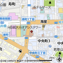 日本労働組合総連合会大分県連合会周辺の地図