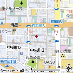 トラストパーク中央町２丁目駐車場周辺の地図