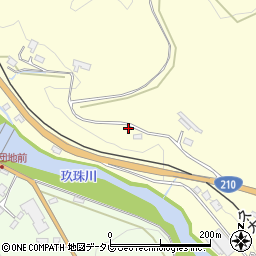 大分県玖珠郡九重町右田2271周辺の地図
