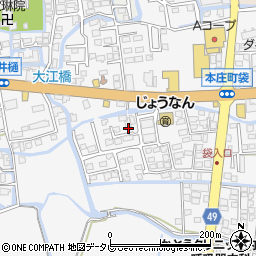 読売新聞読売センター　佐賀中央周辺の地図