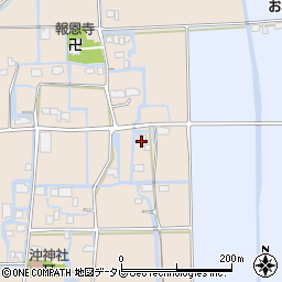 佐賀県小城市芦刈町浜枝川302周辺の地図