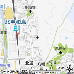 愛媛県宇和島市伊吹町1216周辺の地図