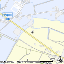 福岡県筑後市蔵数107周辺の地図