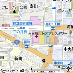 ｉｉｃｈｉｋｏ総合文化センター地下駐車場周辺の地図