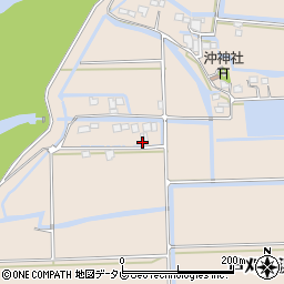 佐賀県小城市芦刈町浜枝川1386周辺の地図