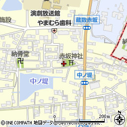 福岡県筑後市蔵数522周辺の地図