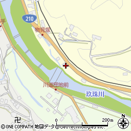 大分県玖珠郡九重町右田2301周辺の地図