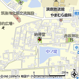 福岡県筑後市蔵数519-2周辺の地図