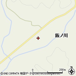 高知県高岡郡四万十町飯ノ川周辺の地図