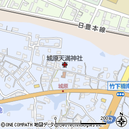 城原天満神社周辺の地図