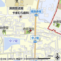 サンハイツ赤坂三原ビル周辺の地図