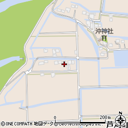 佐賀県小城市芦刈町浜枝川1385周辺の地図