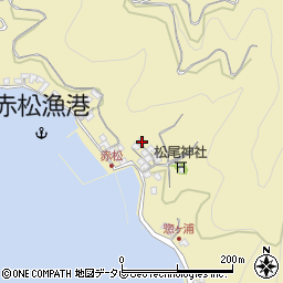 愛媛県宇和島市大浦2248周辺の地図