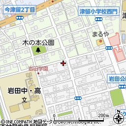 トクマル商会岩田町店周辺の地図
