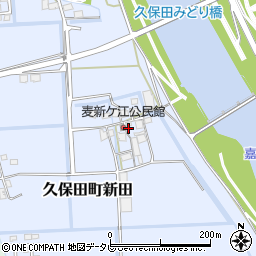 佐賀県佐賀市久保田町大字新田92周辺の地図