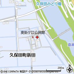 佐賀県佐賀市久保田町大字新田88周辺の地図