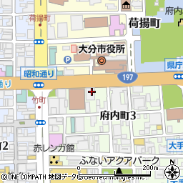 株式会社ジョー合人社コミュニティ　大分営業所周辺の地図