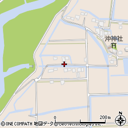 佐賀県小城市芦刈町浜枝川1395-1周辺の地図