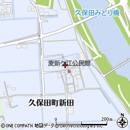 佐賀県佐賀市久保田町大字新田104周辺の地図