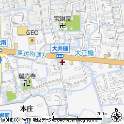 佐賀県佐賀市本庄町本庄3周辺の地図