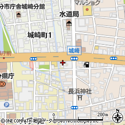 北九州銀行大分支店 ＡＴＭ周辺の地図