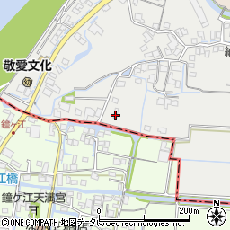 鐘ヶ江倉庫周辺の地図