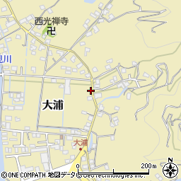 愛媛県宇和島市大浦260周辺の地図
