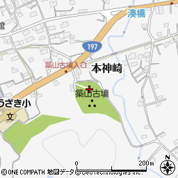 神崎八幡神社周辺の地図