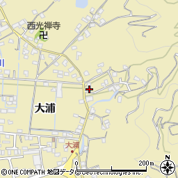 愛媛県宇和島市大浦264周辺の地図