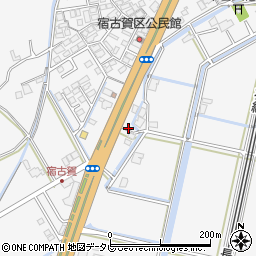 佐賀県小城市牛津町上砥川465周辺の地図