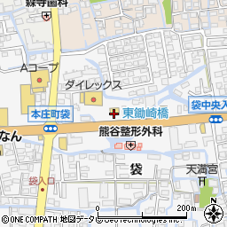 マクドナルド佐賀南バイパス店周辺の地図