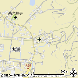愛媛県宇和島市大浦280周辺の地図