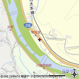 大分県玖珠郡九重町右田2318-5周辺の地図