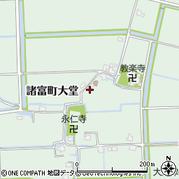 佐賀県佐賀市諸富町大字大堂637-3周辺の地図