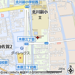 佐賀市立北川副公民館周辺の地図