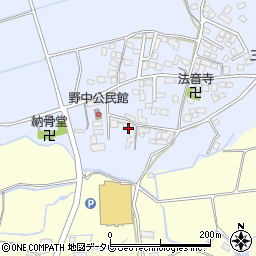 福岡県筑後市西牟田5940周辺の地図