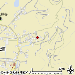 愛媛県宇和島市大浦343周辺の地図