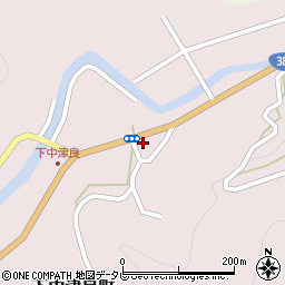 中津良郵便局 ＡＴＭ周辺の地図