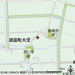 大堂村公民館周辺の地図