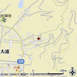 愛媛県宇和島市大浦314周辺の地図