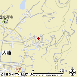 愛媛県宇和島市大浦甲-311周辺の地図