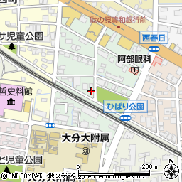 東亜建設技術株式会社　大分営業所周辺の地図