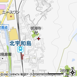 愛媛県宇和島市伊吹町250周辺の地図