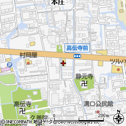 快活ＣＬＵＢ佐賀本庄店周辺の地図
